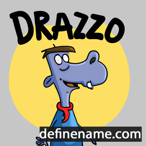 cartoon of the name Draženko