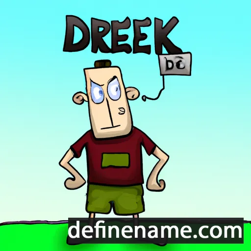 cartoon of the name Dreik