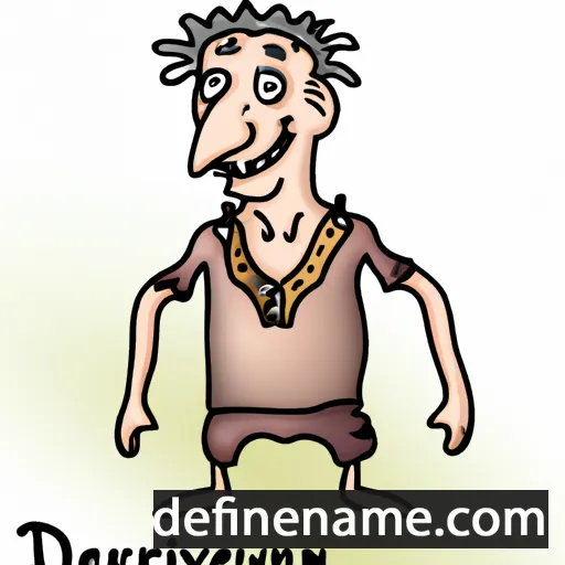 cartoon of the name Drenislav