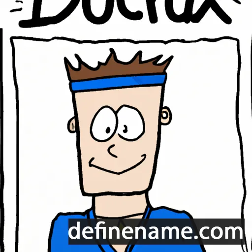 cartoon of the name Dreux