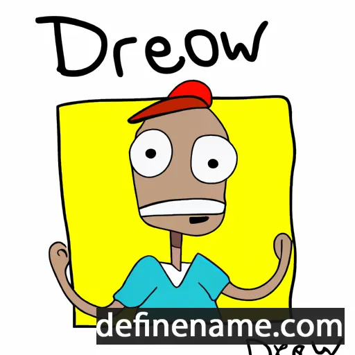 Drewet cartoon