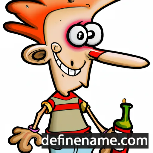 cartoon of the name Driva