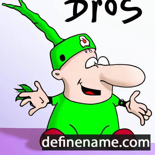 Drós cartoon