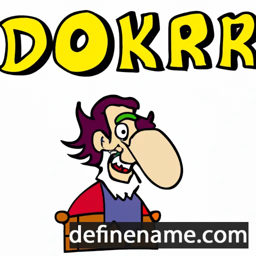 cartoon of the name Drölkar