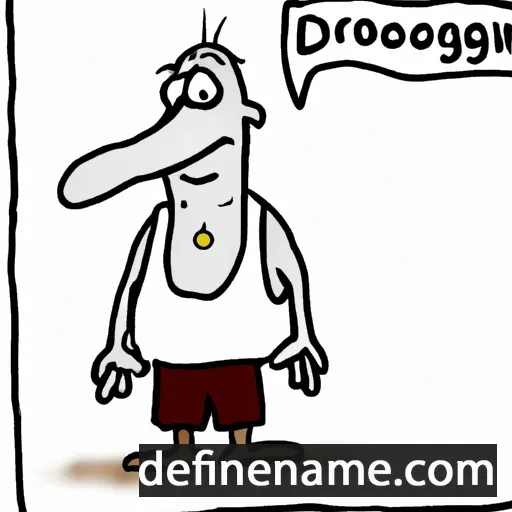 cartoon of the name Drogomir