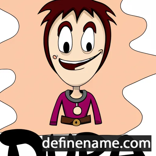 cartoon of the name Drua