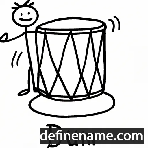 Drum cartoon