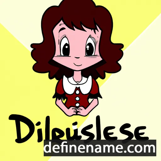 cartoon of the name Drusille