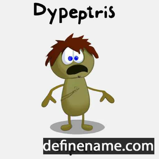 cartoon of the name Drypetis