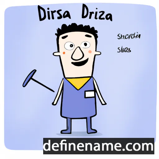 cartoon of the name Držislav