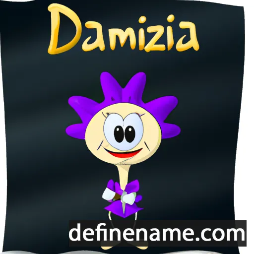 cartoon of the name Dszamila