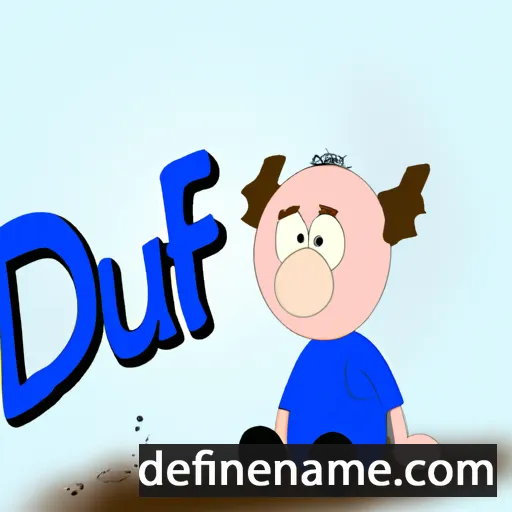 Dúfr cartoon