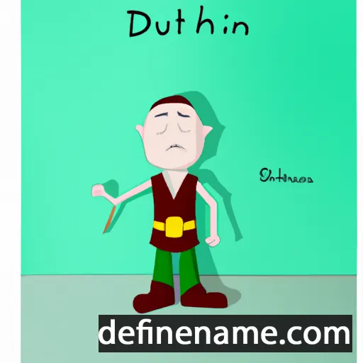 cartoon of the name Dúnlaith