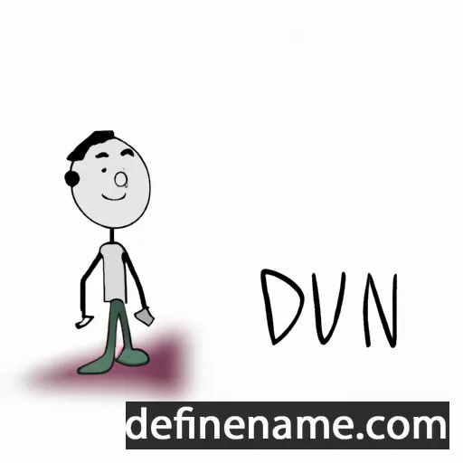 Dúnn cartoon