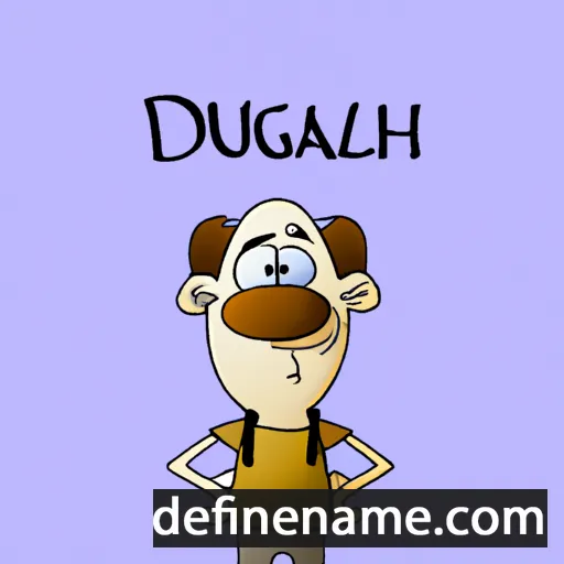 Dùghall cartoon