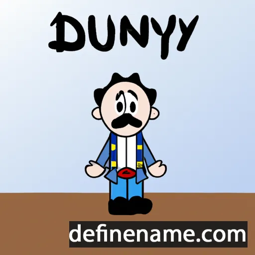 cartoon of the name Düynö