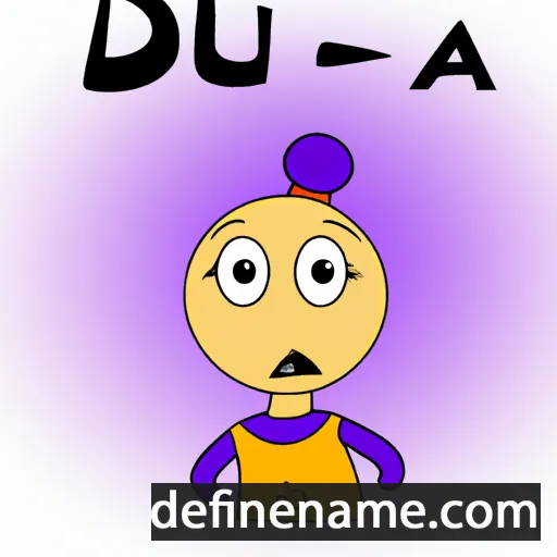 Dūja cartoon