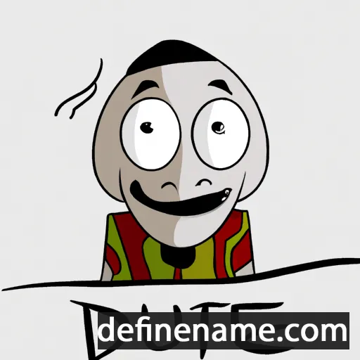 cartoon of the name Duamutef