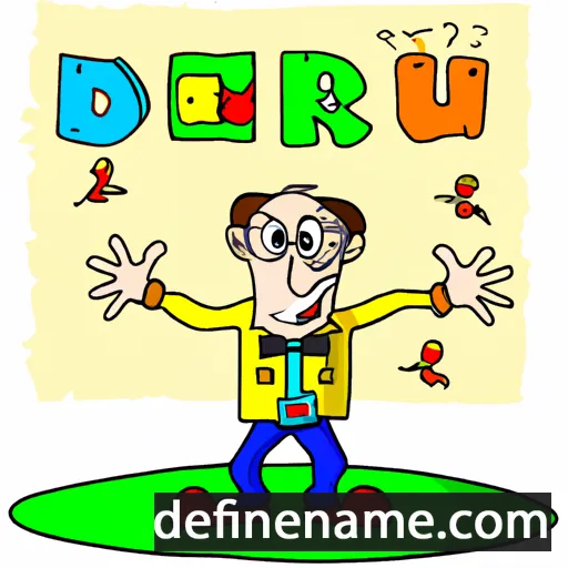 cartoon of the name Duard