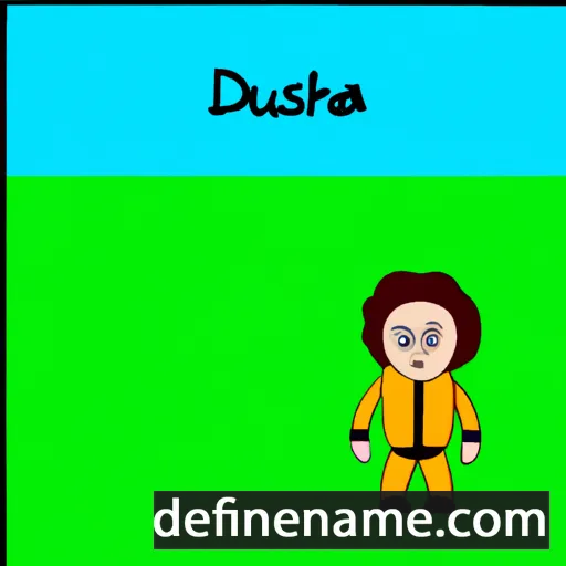 cartoon of the name Dubheasa