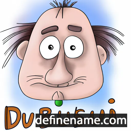 cartoon of the name Dubislav