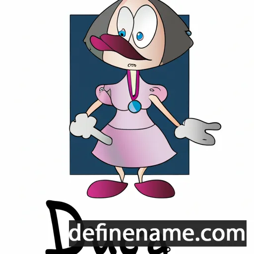 cartoon of the name Duccia