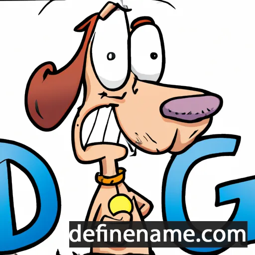 cartoon of the name Dug