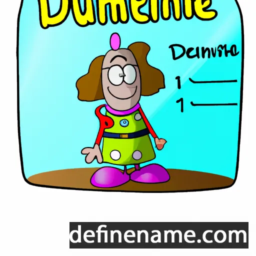 Duimelijntje cartoon