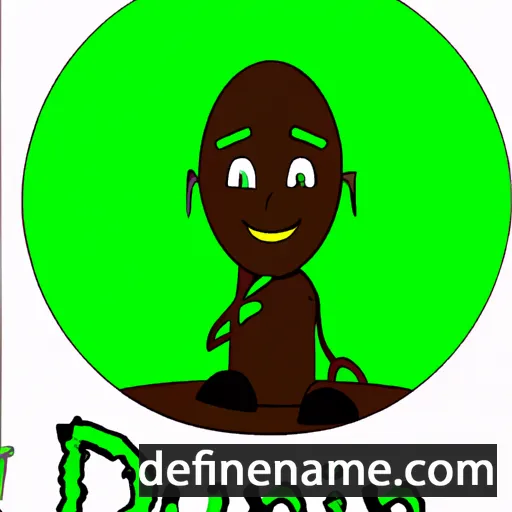 cartoon of the name Duinnín