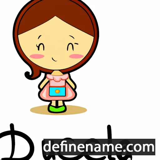 cartoon of the name Dulcea