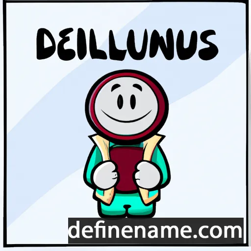 cartoon of the name Dulcelinus