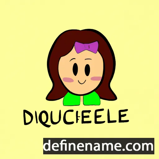 cartoon of the name Dulcine