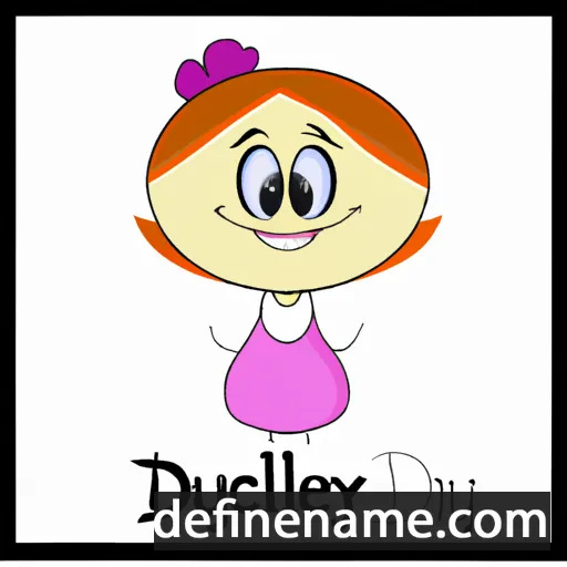 cartoon of the name Dulcy