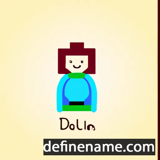 cartoon of the name Dulcyn