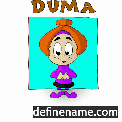 cartoon of the name Dulma