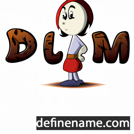 cartoon of the name Dulmi