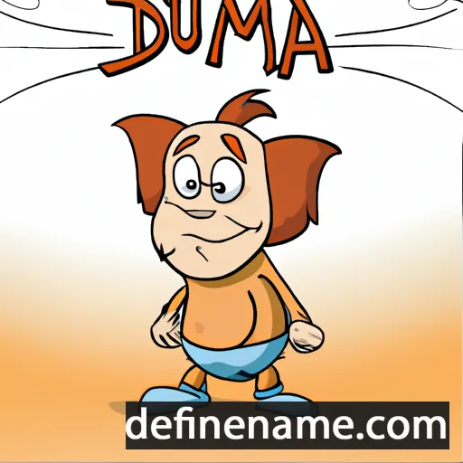 cartoon of the name Duma