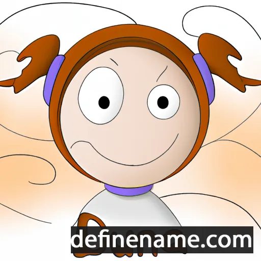 cartoon of the name Duna