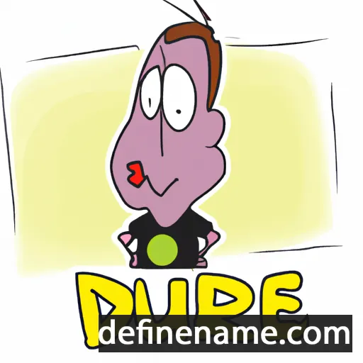 cartoon of the name Durade