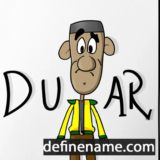 cartoon of the name Dural