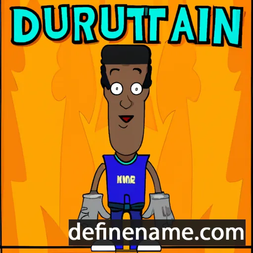 cartoon of the name Durant