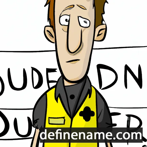 cartoon of the name Durden