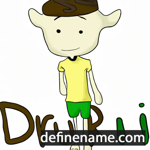 cartoon of the name Duri