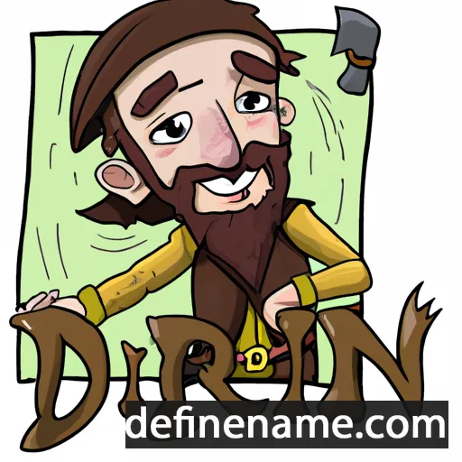 cartoon of the name Durin