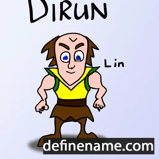 cartoon of the name Durin