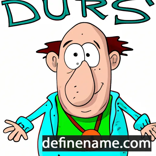 cartoon of the name Duris