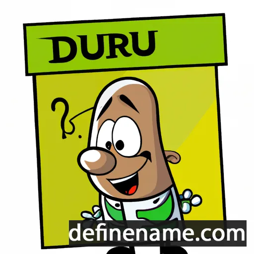 Durival cartoon