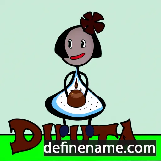 cartoon of the name Durutea