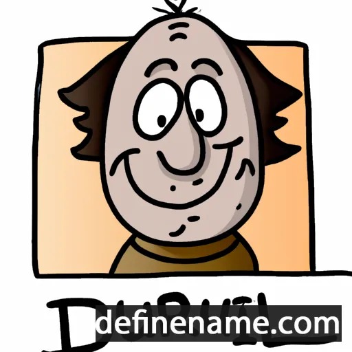 cartoon of the name Durval