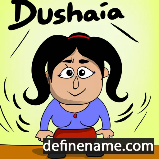 Duscha cartoon